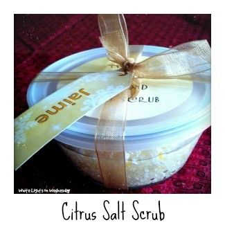 Citrus Salt Srub