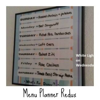 Menu Planner Redux