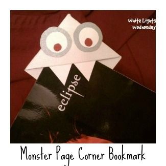 Monster Page Corner Bookmarks