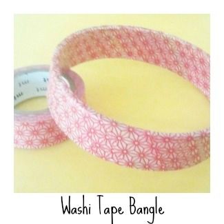 Washi Tape Bangle