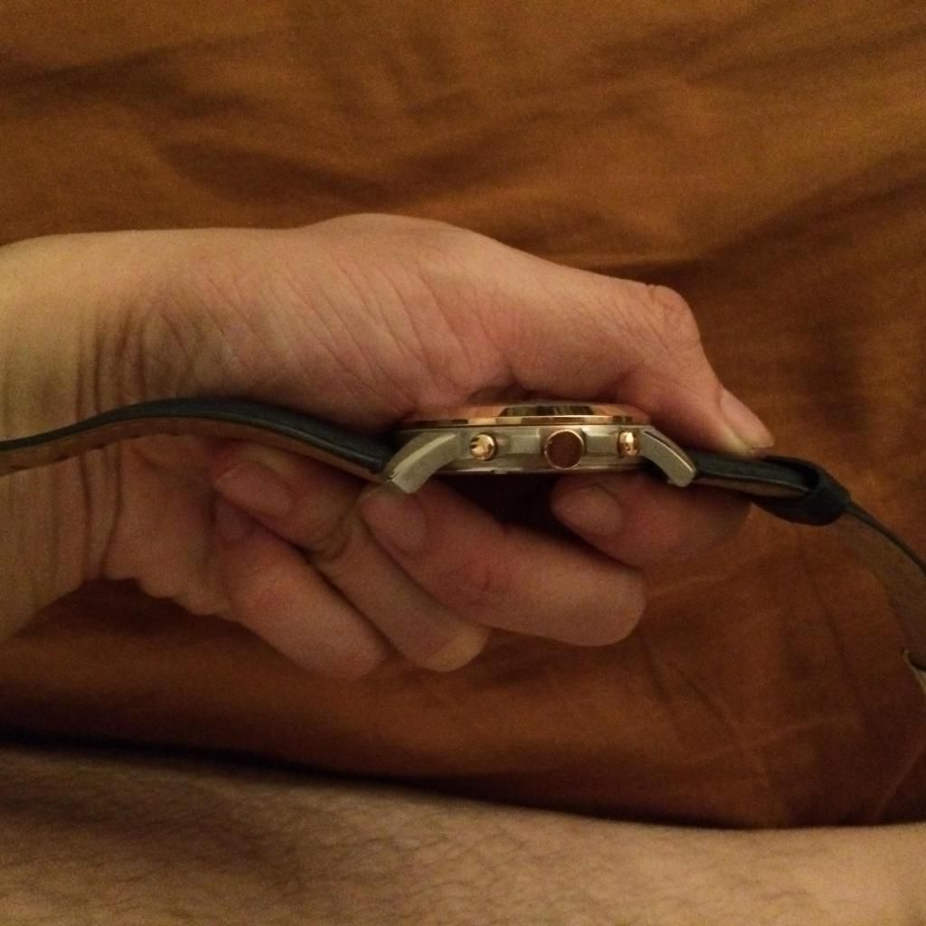 Đồng hồ Fossil dây da xanh dương FS4930 - USA Original !!!! - 2