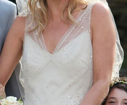 Style Buzz Kate Moss Chooses A More Simplistic Wedding Dress