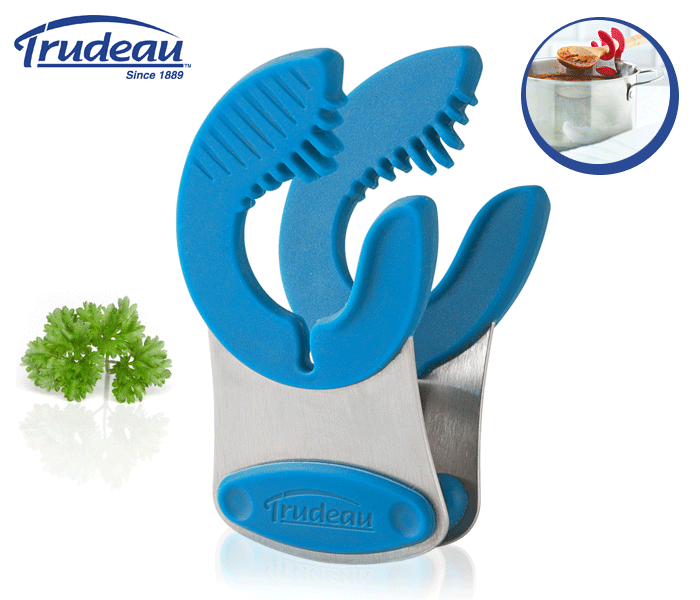 Trudeau Utensil Pot Pan Clip Holder Kitchen Gadget New eBay