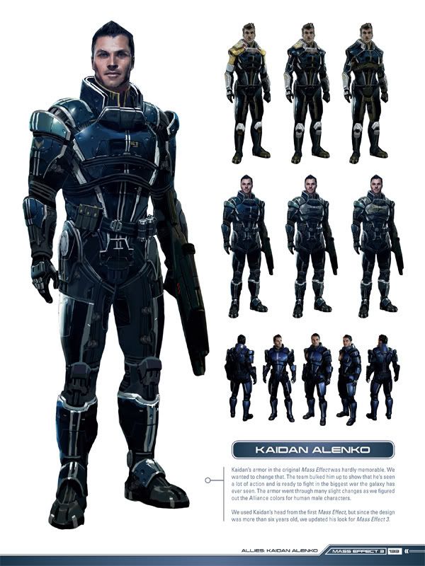 Exclusive Look Mass Effect 3 Character Design Masseffect 