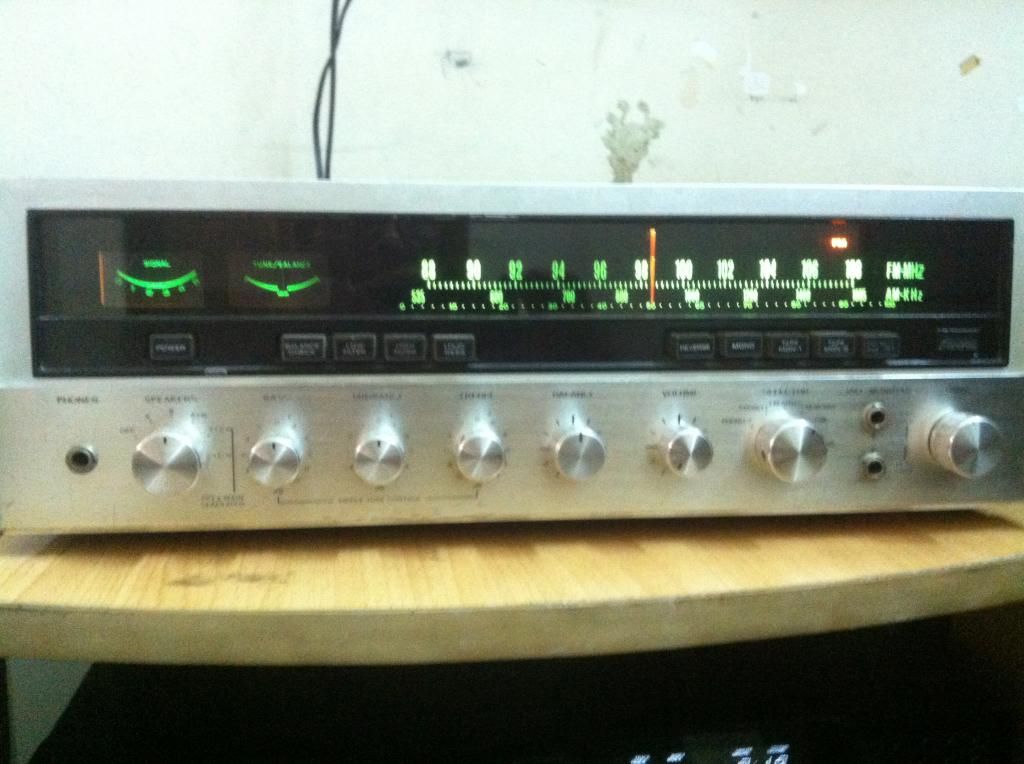 Amply Luxman l-510,Sansui Eight receiver& Loa cột Germany - 4