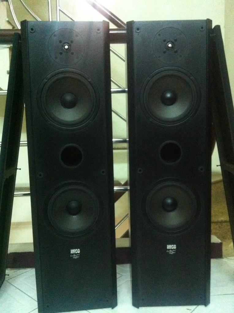 Amply Luxman l-510,Sansui Eight receiver& Loa cột Germany - 8