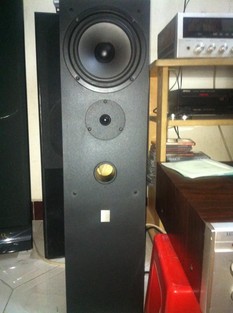 Amply Luxman l-510,Sansui Eight receiver& Loa cột Germany - 11