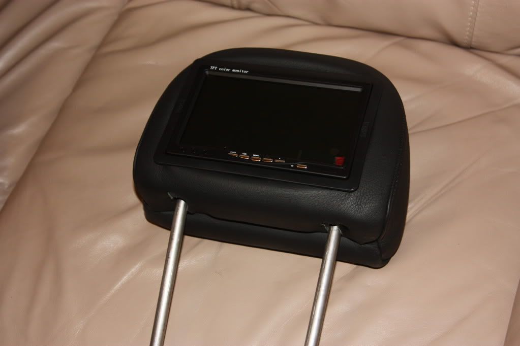 E46 Headrest monitor Install with pics E46 Fanatics Forum