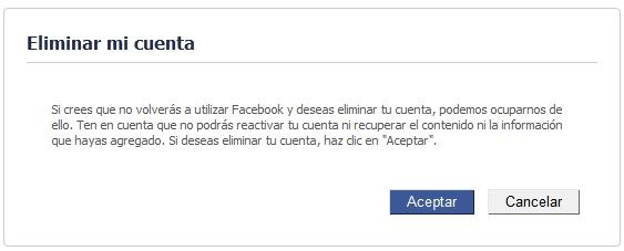 Como eliminar mi facebook - Trucos!! Como eliminar mi facebook - Trucos!!