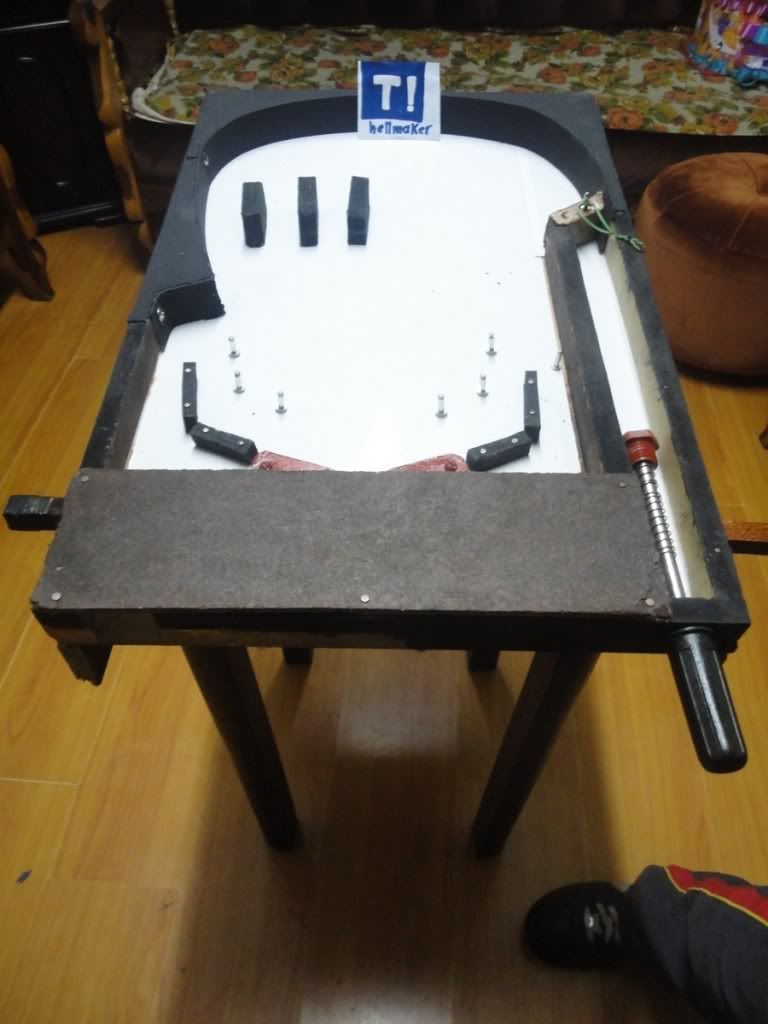 Maquina de Pinball Hecha por Mi. Maquina de Pinball Hecha por Mi.