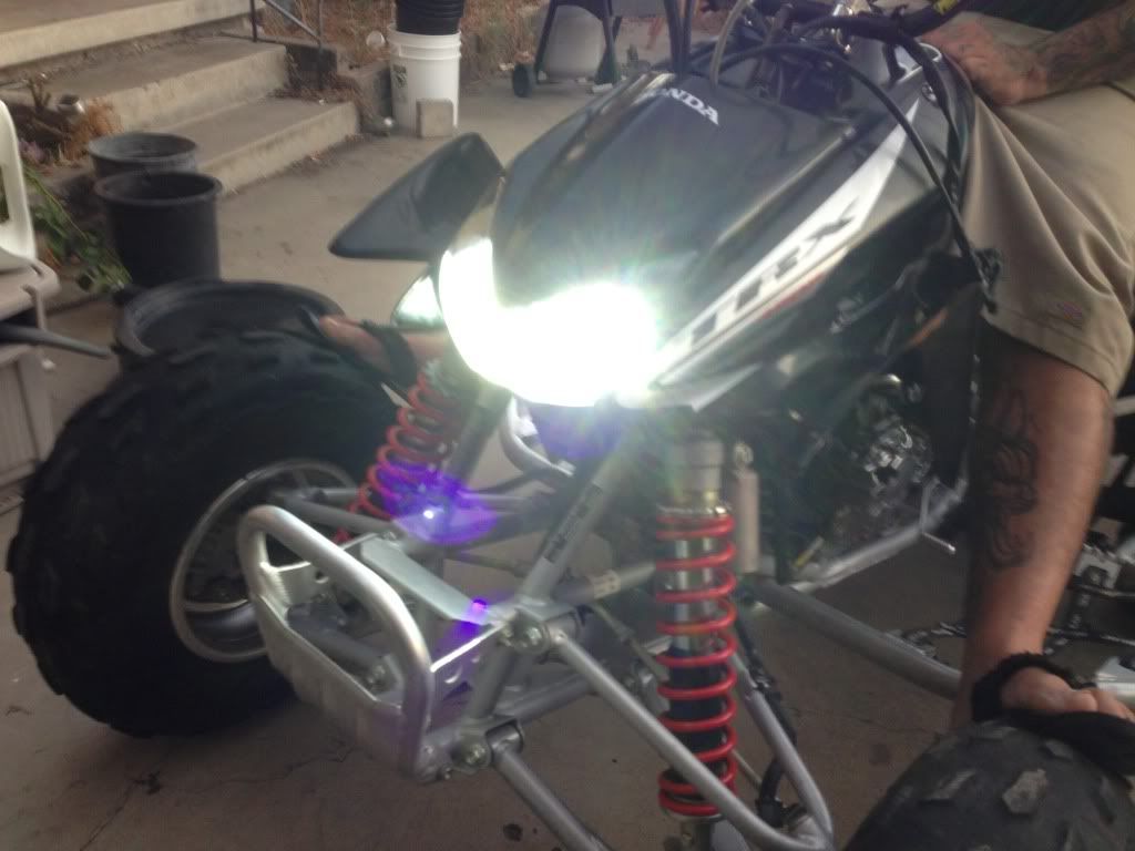 led light bar Honda TRX Forums Honda TRX 450R Forum