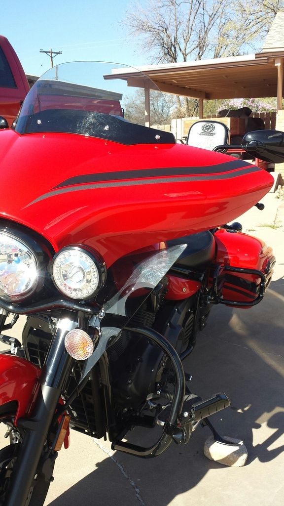 wind lowers/deflectors Motorcycle Forum