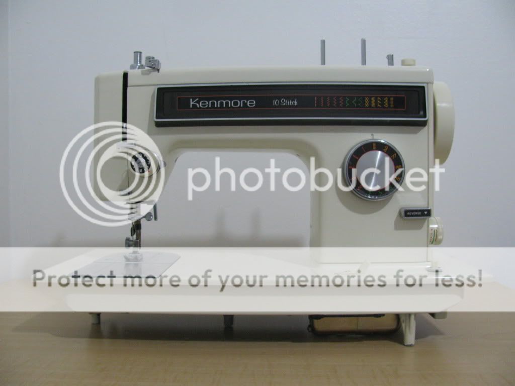   STRENGTH 1.0 AMP KENMORE SEWING MACHINE ALL STEEL FOR LEATHER + MORE