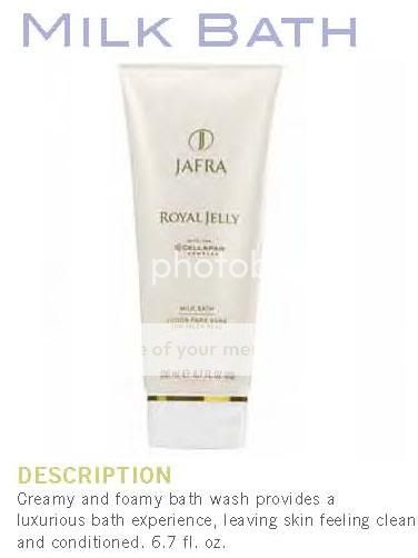 Jafra Royal Jelly Milk Bath 6.7 oz.  ♀  