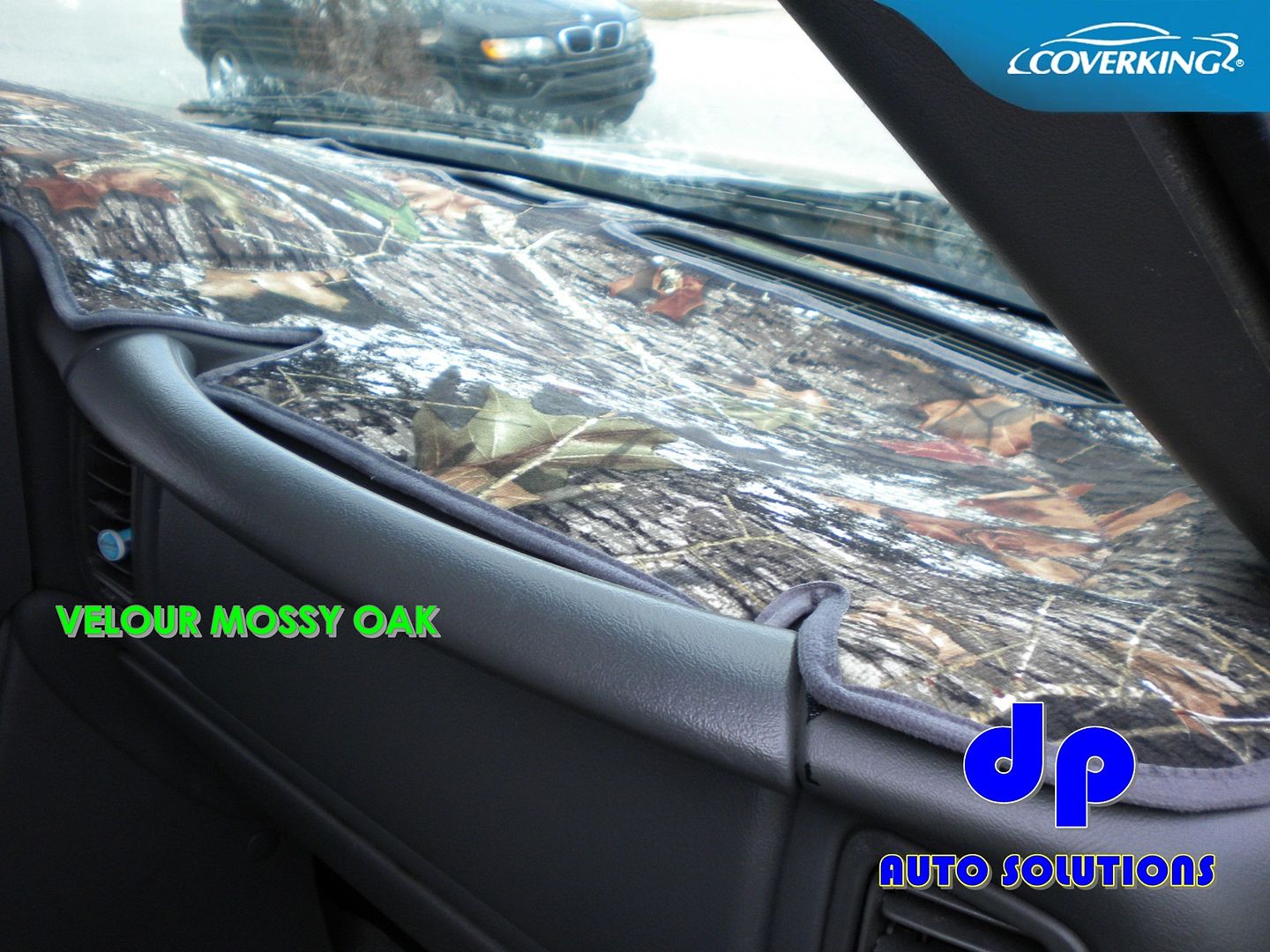 Dodge RAM 1500 Coverking Velour Mossy Oak Camo Custom Tailored Dash Cover