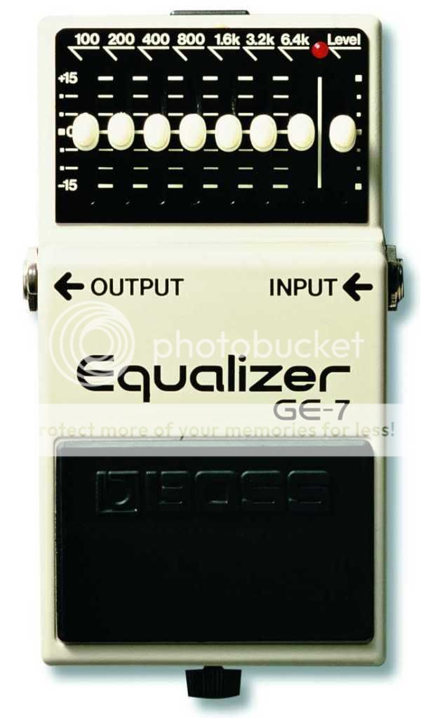 Graphic Equalizer Pedal