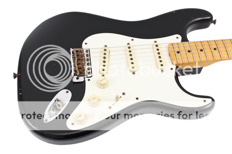   Custom Shop 1956 Stratocaster Relic Black Free 2Day Shipping  